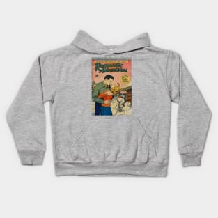 Vintage "Romantic Adventures" Cover Kids Hoodie